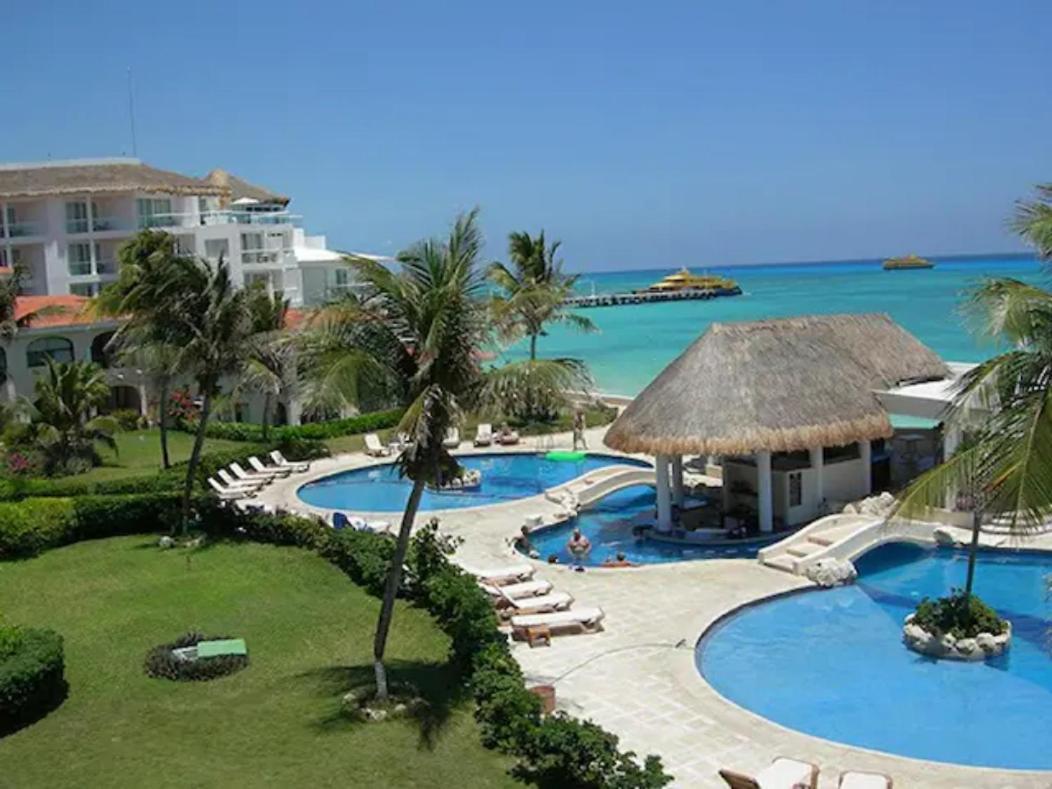 Departamento Frente Al Mar Con Dos Recamaras Y Seguridad 24 H A Dos Cuadras De La Quinta Avenida Playa del Carmen Buitenkant foto
